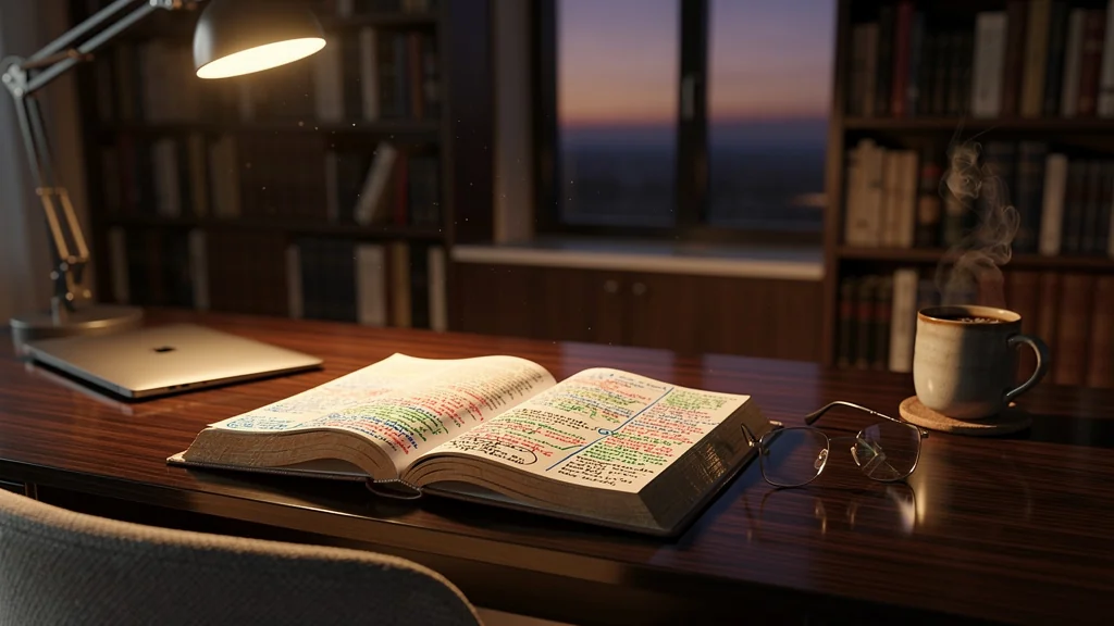 Relecture d’annotations de livres révélant des angles morts dans une stratégie réfléchie et profonde