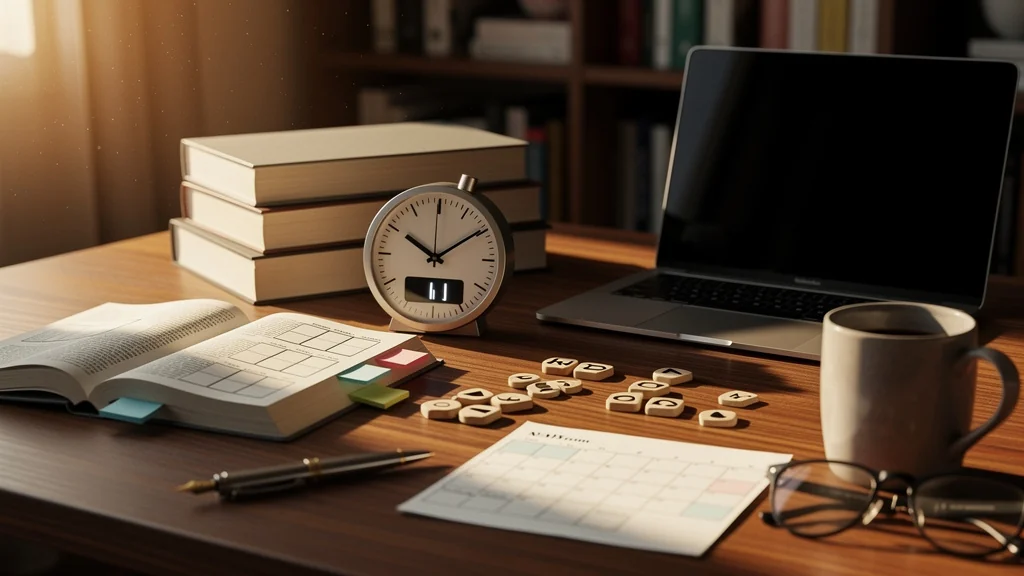 Test du pomodoro 25/5 pour lire du business pendant 4 semaines, image de blog réaliste